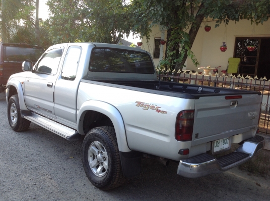 โตโยต้า ไทเกอร์โฟวิล แค๊ป เครื่อง 2500 คอมมอลเรล ปี 2002 มือเดียว ป้ายแดง สีเดิมทุกชิ้น โตโยต้า ไทเกอร์โฟวิล แค๊ป เครื่อง 2500 คอมมอลเรล ปี 2002 มือเดียว ป้ายแดง สีเดิมทุกชิ้น