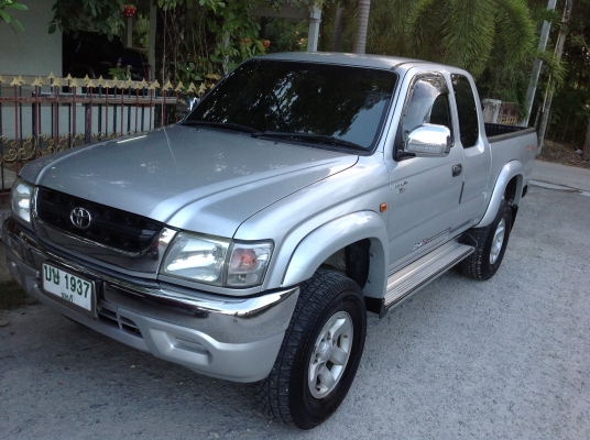 โตโยต้า ไทเกอร์โฟวิล แค๊ป เครื่อง 2500 คอมมอลเรล ปี 2002 มือเดียว ป้ายแดง สีเดิมทุกชิ้น โตโยต้า ไทเกอร์โฟวิล แค๊ป เครื่อง 2500 คอมมอลเรล ปี 2002 มือเดียว ป้ายแดง สีเดิมทุกชิ้น