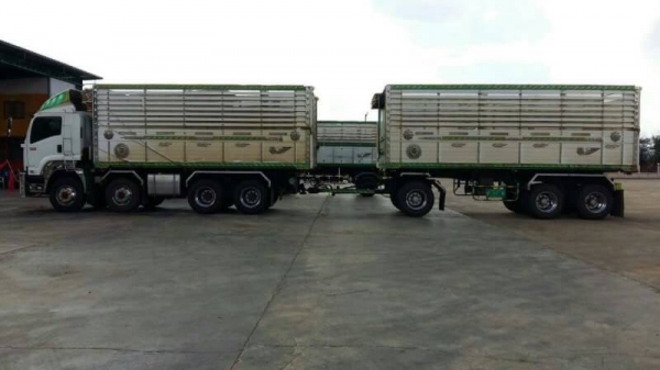 ขายดาวน์ อีซูซุ360 ปี 56 พ่วงแม่ลูก พร้อมใช้ครับ