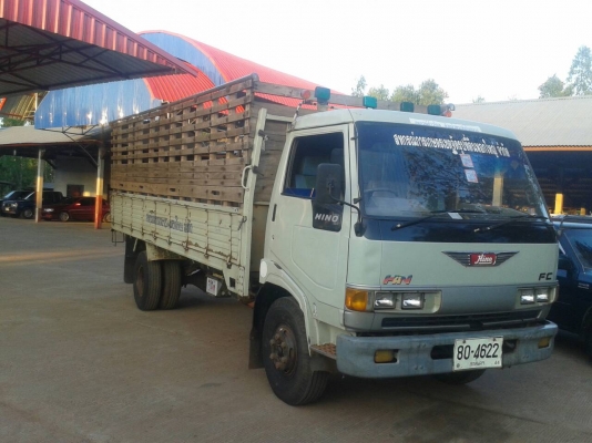 HINO FC 2W 120แรง ห้างแท้ กะบะยาว 5.5 ม. เพาเวอร์ ไฟฟ้า เล่มพร้อม