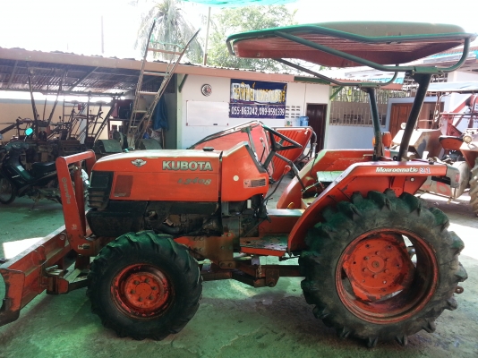 คูโบต้า L3408 4 WD พร้อมใบมีด..เครื่องดี เกียร์ดี พวงมาลัยเพาเวอร์