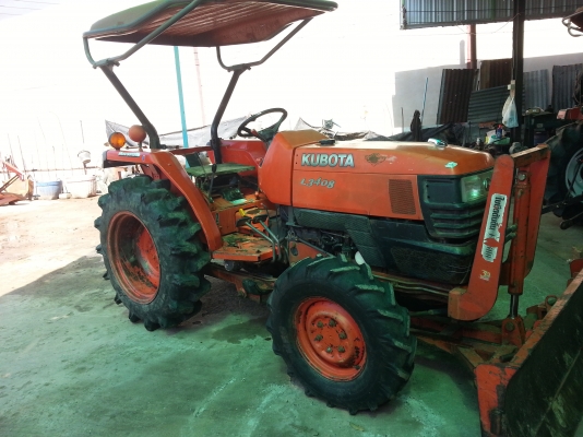 คูโบต้า L3408 4 WD พร้อมใบมีด..เครื่องดี เกียร์ดี พวงมาลัยเพาเวอร์