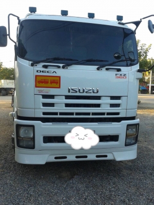 ขายรถสิบล้อ Isuzu deca FXZ360 ปี55 ดั้มสามมิตรพ่วงแม่ลูก
