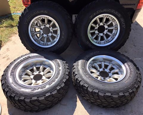 ขายล้อกล้วย ENKEI 15x7.5 ออฟลบ21 6 รูกระบะ ออฟลึก สวย ประมูลญี่ปุ่น