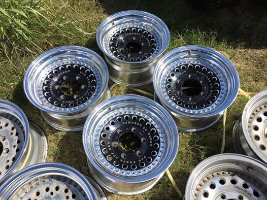 ขายล้อหยดน้ำ RAGUNA 2 ชิ้นแท้ 15x8 ออฟบวก10 6 รูกระบะ สวย ประมูลญี่ปุ่น