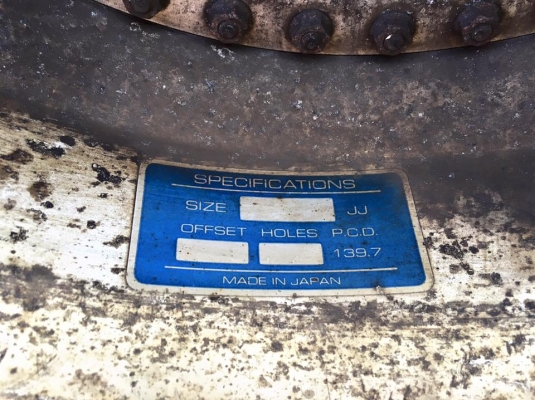 ล้อหยดน้ำ DUNE MAX 2 ชิ้นแท้ 15x7.5 ออฟ-10 6/139.7 ถูกๆ แท้ญี่ปุ่น