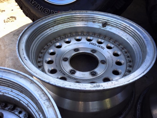 ล้อหยดน้ำ DUNE MAX 2 ชิ้นแท้ 15x7.5 ออฟ-10 6/139.7 ถูกๆ แท้ญี่ปุ่น