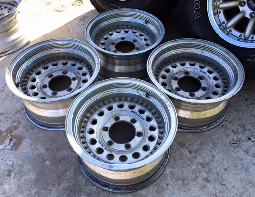 ล้อหยดน้ำ DUNE MAX 2 ชิ้นแท้ 15x7.5 ออฟ-10 6/139.7 ถูกๆ แท้ญี่ปุ่น