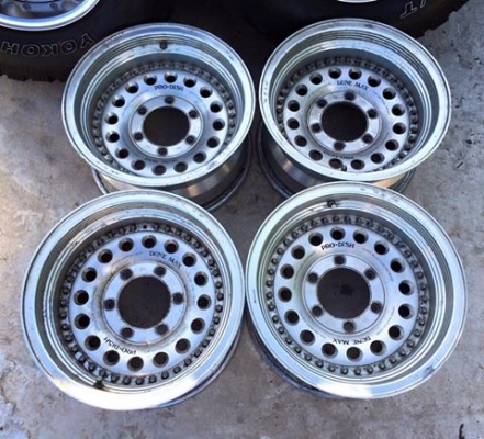 ล้อหยดน้ำ DUNE MAX 2 ชิ้นแท้ 15x7.5 ออฟ-10 6/139.7 ถูกๆ แท้ญี่ปุ่น