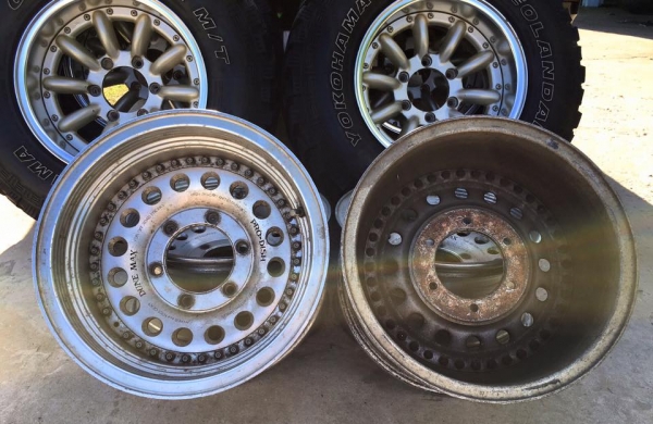 ล้อหยดน้ำ DUNE MAX 2 ชิ้นแท้ 15x7.5 ออฟ-10 6/139.7 ถูกๆ แท้ญี่ปุ่น