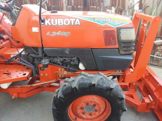 คูโบต้า L3408  4 WD 2 เพลาใบมีดดัน..เล่มทะเบียนพร้อม