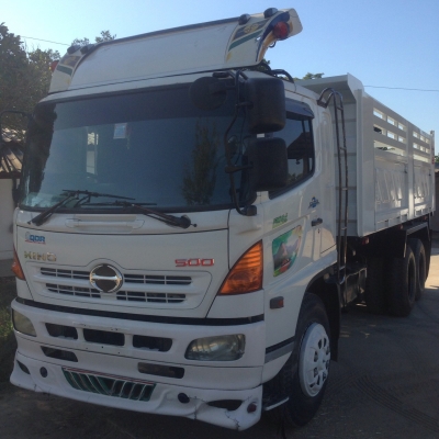 ขายรถสิบล้อ Hino FM1J 260แรงปี48ดั้มสามมิตร รถสวยเดิมพร้อมใช้งาน