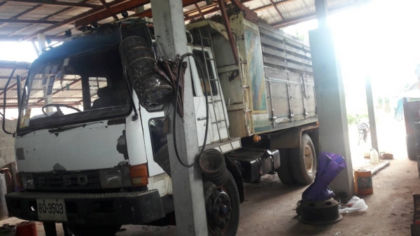 ขายตามสภาพ 10ล้อ Ho 7C 185 เกียร์ สโลอินเตอร์