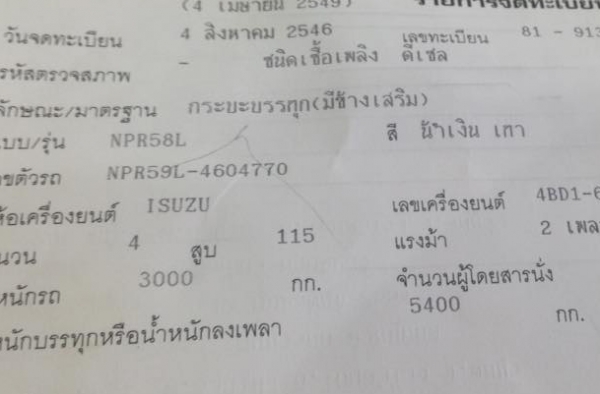 *ขายแล้วครับขอบคุณ ลูกค้า และ ขอบคุณ Truck2hand ครับ *ขายแล้วครับขอบคุณ ลูกค้า และ ขอบคุณ Truck2hand ครับ