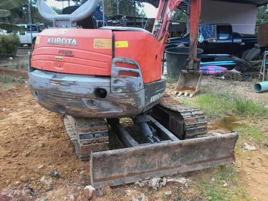 ขายดาวน์รถแบคโฮ KUBOTA KX913 5000 ชม.ขายดาวน์ 250000