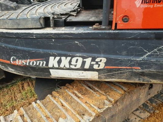ขายดาวน์รถแบคโฮ KUBOTA KX913 5000 ชม.ขายดาวน์ 250000
