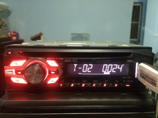 Pioneer DEH-1450UB USB IPOD MP3-RW CD-RW FMคลื่นไทย AUX ปรีเอ้า1ชุด มือ2 Pioneer DEH-1450UB USB IPOD MP3-RW CD-RW FMคลื่นไทย AUX ปรีเอ้า1ชุด มือ2