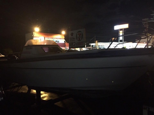 เปิดรับจองเรือนิสสัน 23ฟุต 140 โฟหัวฉีดเตรื่องพร้อมใช้