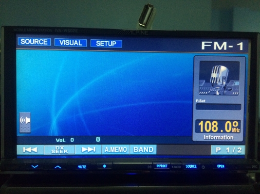 Alpine IVA-W502E รุ่นใหญ่ 24BIT USB lPOD DVD-RW MP3-RW CD-RW AUX ปรีเอ้า3ชุด ช่องOptical 1ช่อง พร้อมรีโมท มือ2