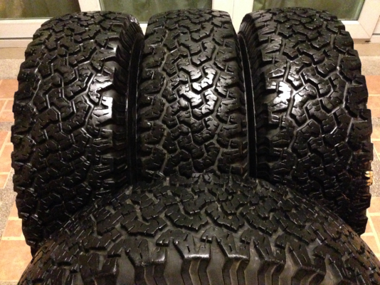 ล้อกะทะ15 Made in Usa กว้าง 7.5 นิ้ว พร้อมยาง BF Goodrich 235 75 15 ราคาสุดค้ม