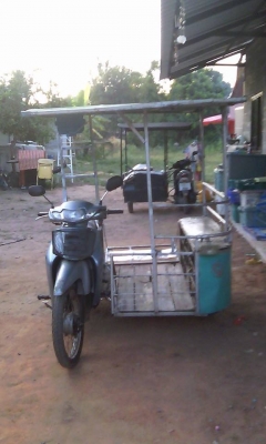 Suzuki Smash  ติดพ่วงข้าง