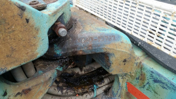 ขายรถแบคโฮ KUBOTA 40-6 รถเก่านอก เอกสารอินวอย แทรคยาง ราคา 270000