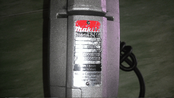 ขายด่วนสว่านเจาะกระแทก MAKITA 8416 4หุน(16mm.) 570W.