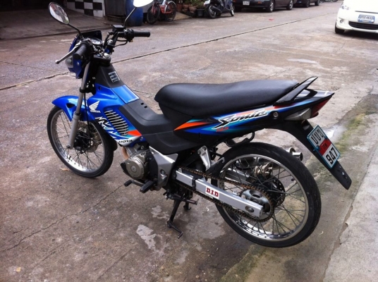 Sonic ปี 46 สตาร์ทมือ สีน้ำเงิน ดำ เครื่องเดิม มีเล่ม เอกสารพร้อม