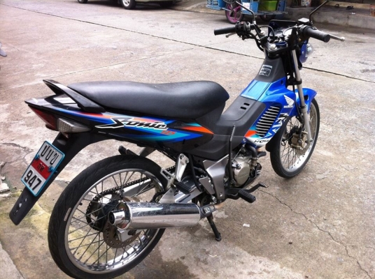 Sonic ปี 46 สตาร์ทมือ สีน้ำเงิน ดำ เครื่องเดิม มีเล่ม เอกสารพร้อม