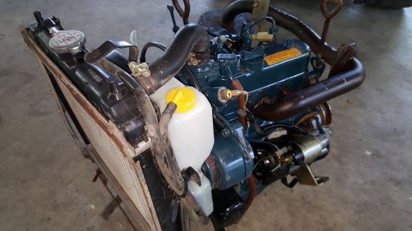 3 สูบ คูโบต้า D662 พร้อมหม้อน้ำ 3 สูบ คูโบต้า D662 พร้อมหม้อน้ำ