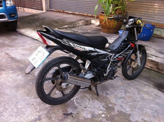 Sonic ปี 47 สตาร์ทเท้า สีดำ กุญแจสองชั้น เครื่องเดิม มีเล่ม เอกสารพร้อม