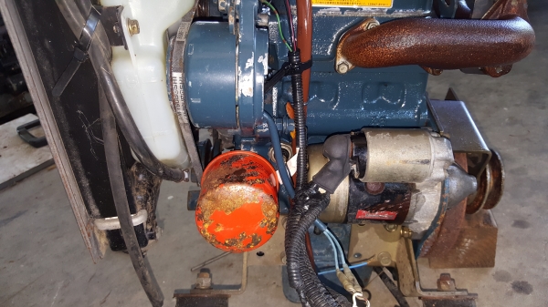 2 สูบ 12 แรง  Z482  พร้อมหม้อน้ำ