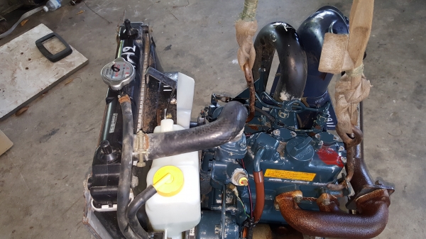 2 สูบ 12 แรง  Z482  พร้อมหม้อน้ำ