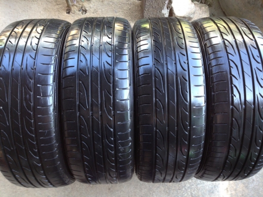 ยางDUNLOP LM704 215 55R17 ปี2014 สภาพสวยมากๆดอกเยอะมากๆ