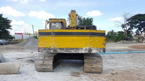 ขายแบคโฮ MITSUBISHI 200 รถใช้งานอยู่ โซ่ใหม่ เอวแน่น เครื่องดี เอกสารใบซื้อขาย