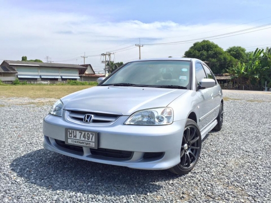 ขาย CIVIC เครื่อง 1.7 VTi-E โฉม Dimention ปี 2004 เกียร์ออโต้ สี เทา กระจกไฟฟ้า เบาะหนัง มี ABS,AIRBAG ตัวท็อป วิทยุ CD MP3 เครื่องดี เสียงเงียบ วิ่งนิ่ม ใช้งานปกติ