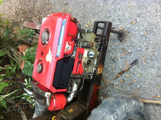 คูโบต้า ET 110 เครื่องแน่นติดนิ่มโครงเกียร์อยุธยาแทรคเตอร์  พร้อมใช้