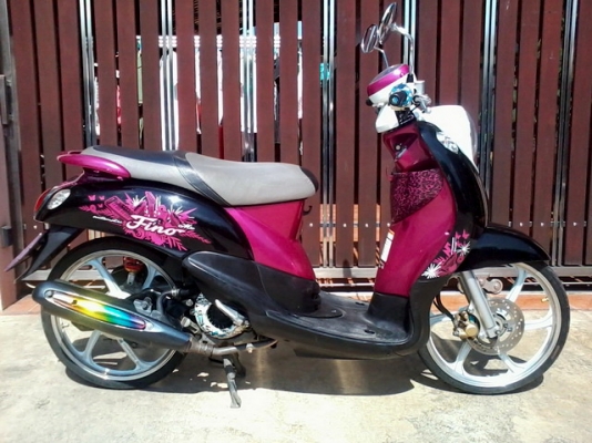 ขายFino ปี54 ล้อแม็กเครื่องเดิมสีสวย