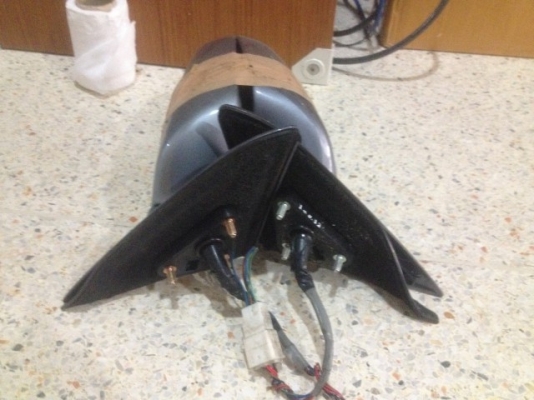 กระจกมองข้าง TOYOTA AE 111 พับไฟฟ้าเก่าญีปุ่นเเท้สภาพสวยคู่ละ