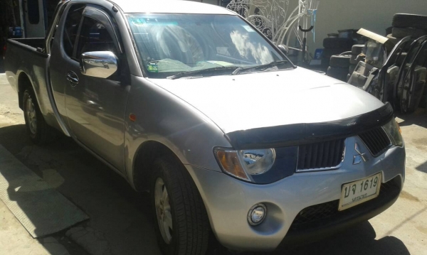 2006 ไททัลแค๊บ ดีเซล 2.5 คอมมอนเรล สีบรอนด์เงิน กระจกไฟฟ้า พวงมาลัยพาวเวอร์ รถสวยเดิม ขาย 225000