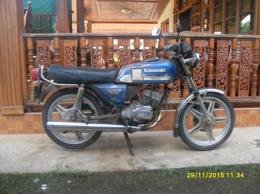 ขายรถKAWASAKI GTO ทะเบียน+พร้อมโอน(ขาดเกินสามปี)