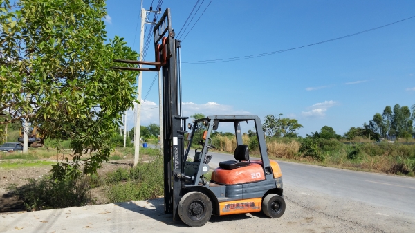 ส่งแล้วรถยก TOYOTA 6FGยก2.0ตันเสาสูง3เมตรยางตันใหม่หน้าหลังรถนอกนำเข้ายังไม่เคยใช้งานในเมืองไทยเลย=รุ่นใหม่ขาย