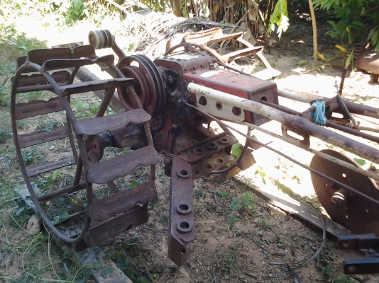 ขายตามสภาพโครงรถไถบิ๊กจิ๋ว88สภาพที่เห็นใช้งานได้