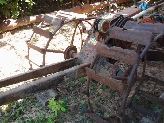 ขายตามสภาพโครงรถไถบิ๊กจิ๋ว88สภาพที่เห็นใช้งานได้