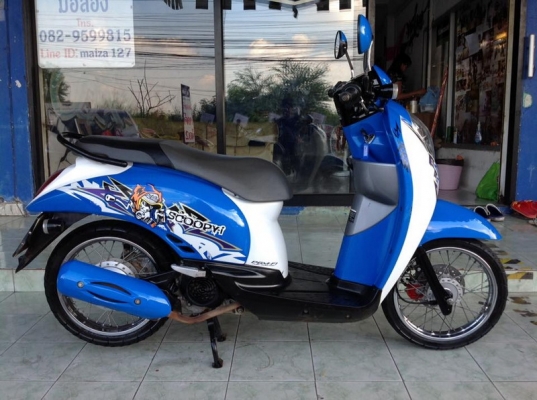 Honda Scoopy-i ลายแอคทีฟบอย พร้อมเล่ม หัวฉีดประหยัดน้ำมัน สวยๆราคาถูกครับ