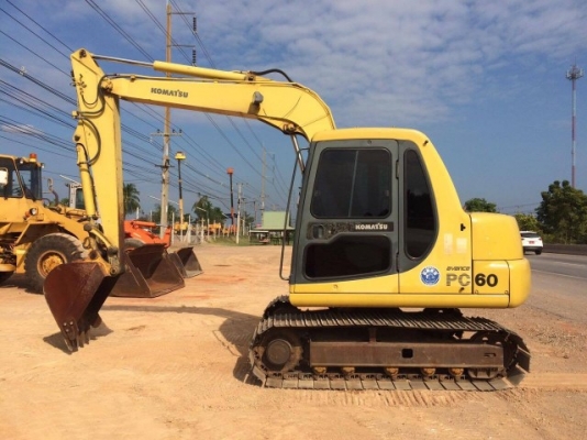 ขายรถแบคโฮ KOMATSU PC60-7 สภาพสวยพร้อมใช้ นำเข้าจากญี่ปุ่น มีVDOการทำงานครับ ขายรถแบคโฮ KOMATSU PC60-7 สภาพสวยพร้อมใช้ นำเข้าจากญี่ปุ่น มีVDOการทำงานครับ