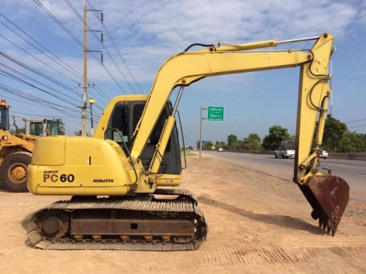 ขายรถแบคโฮ KOMATSU PC60-7 สภาพสวยพร้อมใช้ นำเข้าจากญี่ปุ่น มีVDOการทำงานครับ ขายรถแบคโฮ KOMATSU PC60-7 สภาพสวยพร้อมใช้ นำเข้าจากญี่ปุ่น มีVDOการทำงานครับ
