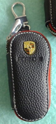กระเป๋าหนังแท้สำหรับใส่กุญแจรถยนต์ กุญแจบ้าน