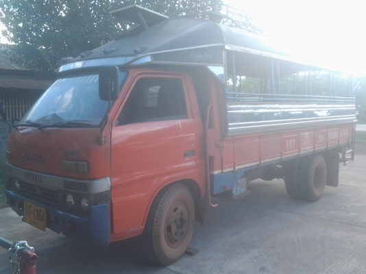 ISUZU TL110 แรง 4BE1 ฝาดำ พร้อมหลังคาโดยสาร ภาษีเต็ม เล่มพร้อม