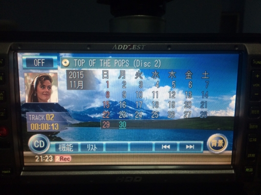 ADDZEST MAX540HD จอ6.5นิ้ว ทัชสกรีน HDD30GB CD-RW AUX เมมโมรี่โซนี่ ระบบบันถึงCDลงฮาร์ดิส มาพร้อมสายAUXและVEDIO INต่อกล่องทีวีดิจิตอลได้ Made in Japan มือ2 ญี่ปุ่น